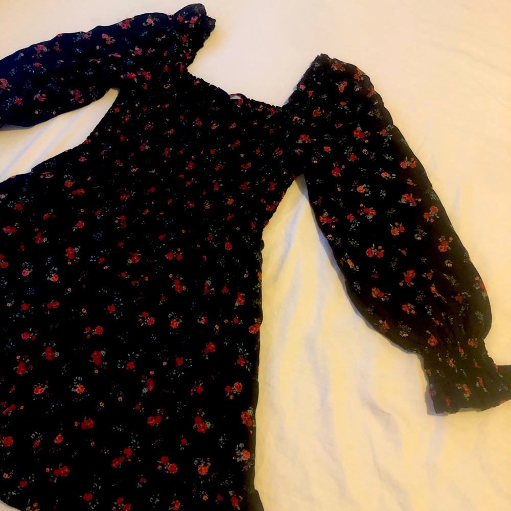 Short Floral Dress